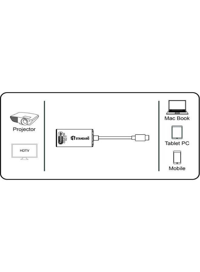 اس تي محول St UC981M من USB‑C إلى HDMI - Image 4